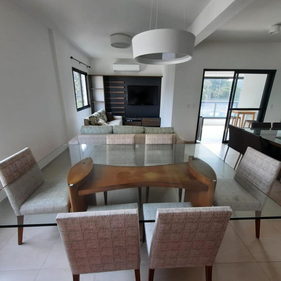 Flat Em Pitangueiras - Sacada Gourmet, 3 Dorms, Limpeza Diaria E Serv De Praia Apartment กัวรูจา ภายนอก รูปภาพ